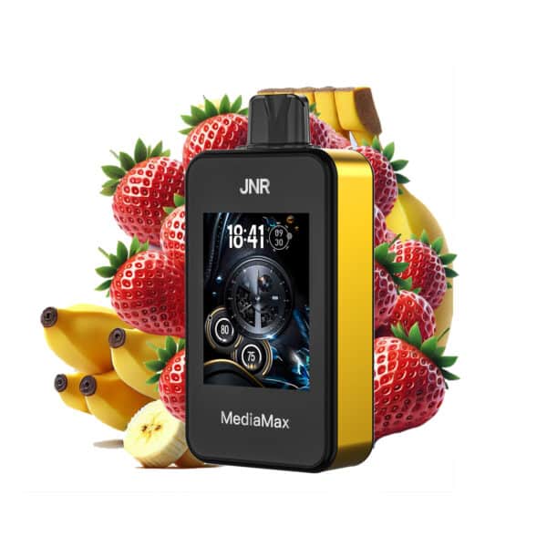 Φράουλα Μπανάνα JNR Media Max Puff 40k 40000 Puffs