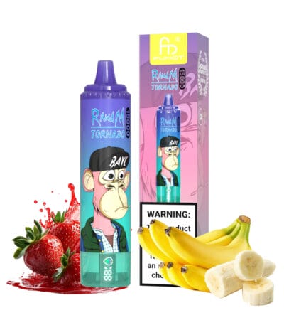 Aardbei Banaan randm tornado 15000 vapes groothandel