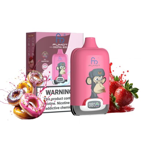 Strawberry Donut randm tornado Digital Box 12000 puffar