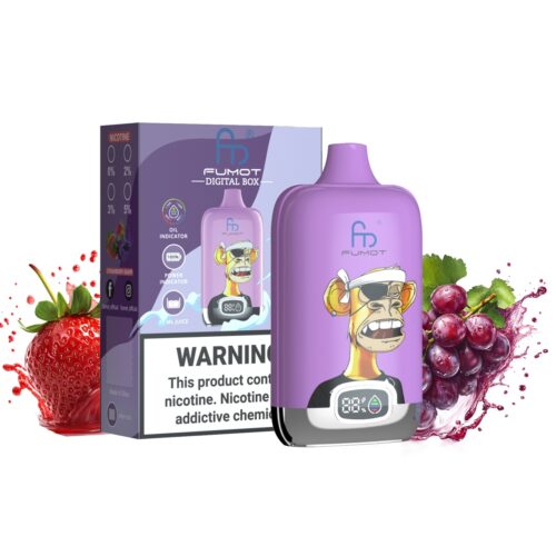 Strawberry Grape randm tornado Digital Box 12000 puffar