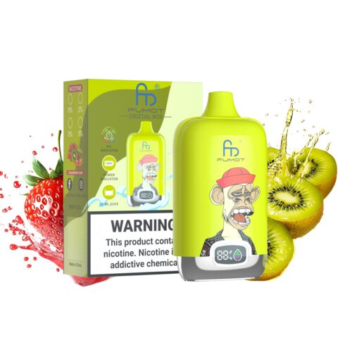 Strawberry Kiwi randm tornado Digital Box 12000 puffar