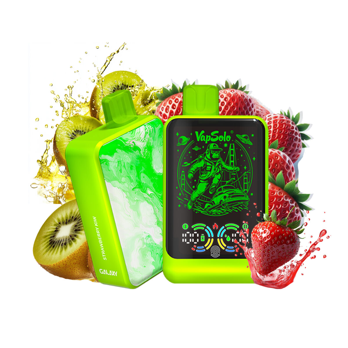 Fragola Kiwi vapsolo galassia 30000 Bignè 30k