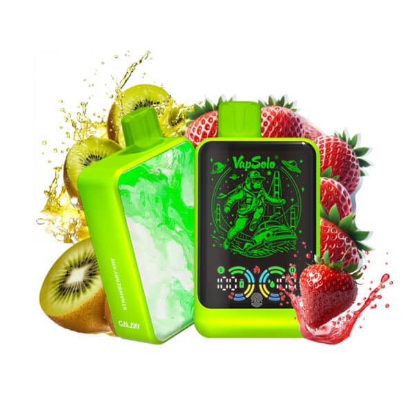 Strawberry Kiwi vapsolo galaxy 30000 Puffs 30k