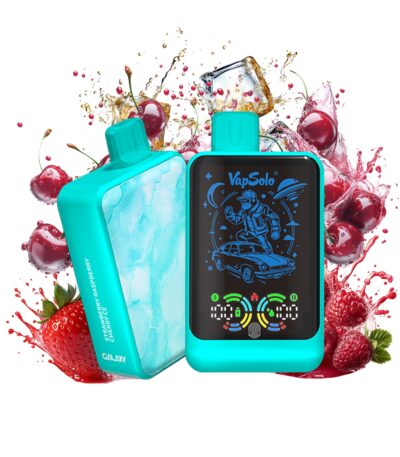 Strawberry Raspberry Cherry ice vapsolo galaxy 30000 Puffs 30k