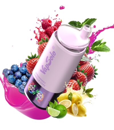 Truskawkowa Waniliowa Cola & Jagodowa Malina & Cytrynowa Limonka Vapsolo Triple 30000 Puff 30k 3w1 Smak