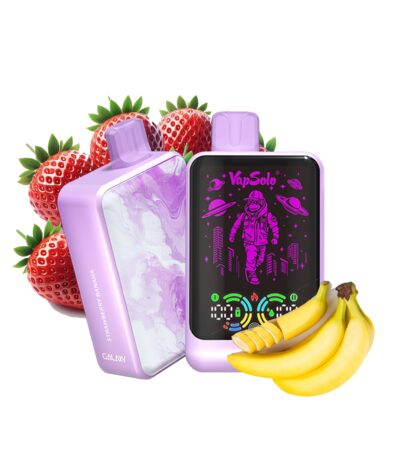 Strawberry banana vapsolo galaxy 30000 Puffs 30k