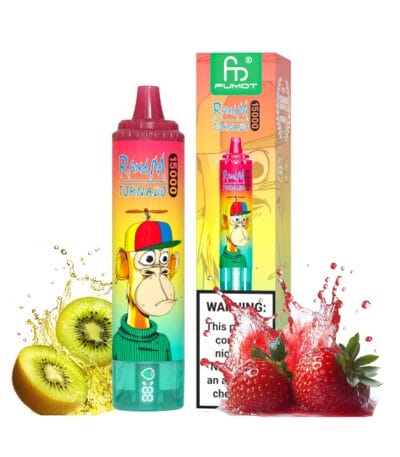 Fragola kiwi randm tornado 15000 vapes all'ingrosso
