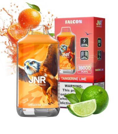 Tangerine Lime puff jnr falcon 16k 16000 puffs