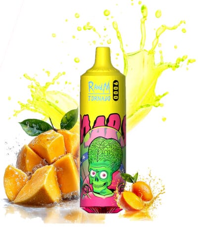 Kolminkertainen mango randm tornado 9000 10 kpl:n pakkaus