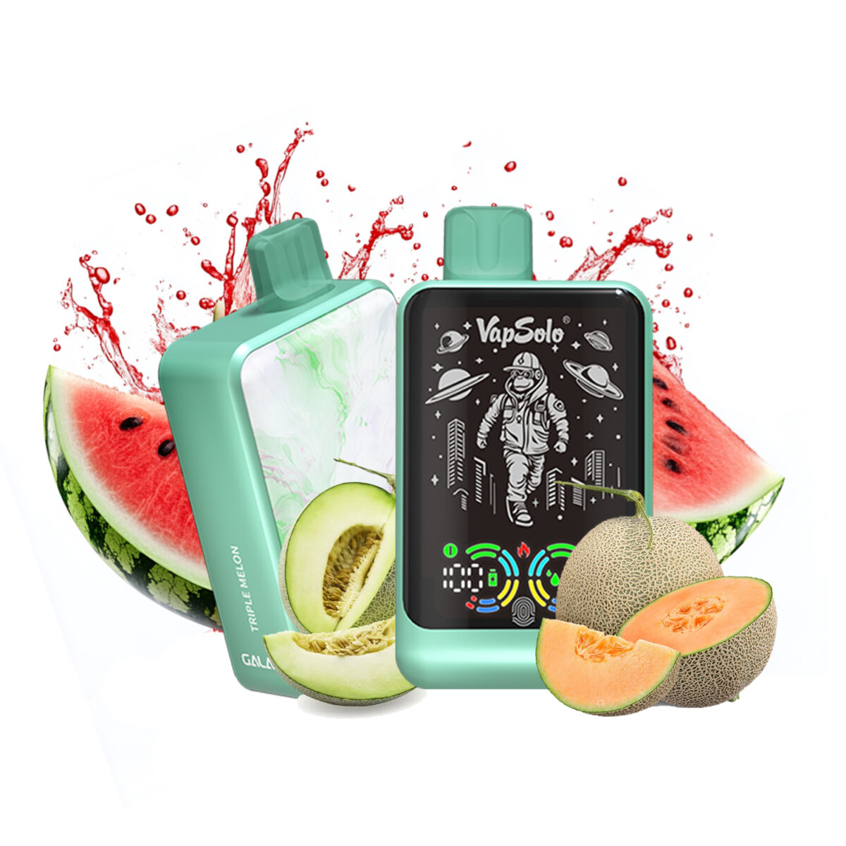 Triplo melone vapsolo galassia 30000 Bignè 30k