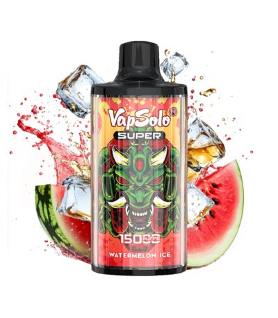 WATERMELON ICE Vapsolo Super 15000 puffs 15k