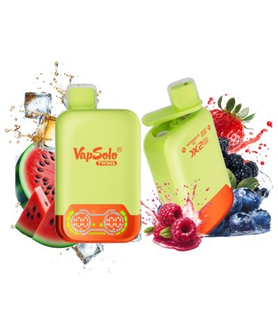 Watermelon Ice & Mixed Berry Vapsolo Twins 20000 Puffs 20k Dwa różne smaki Vapes