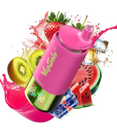 Watermelon Ice & Red Bull & Strawberry Kiwi Vapsolo Triple 30000 Puffs 30k 3in1 Flavor