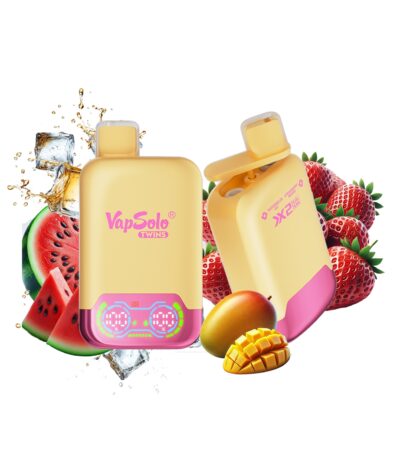 Watermelon Ice & Strawberry Mango Vapsolo Twins 20000 Puffs 20k Dwa różne smaki Vapes