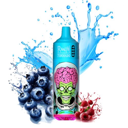 blueberry raspberry randm tornado 9000 pack of 10