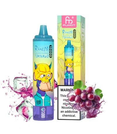grape ice randm tornado 15000 vapes engros