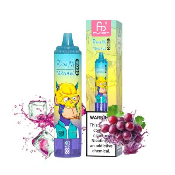 grape ice randm tornado 15000 vapes wholesale