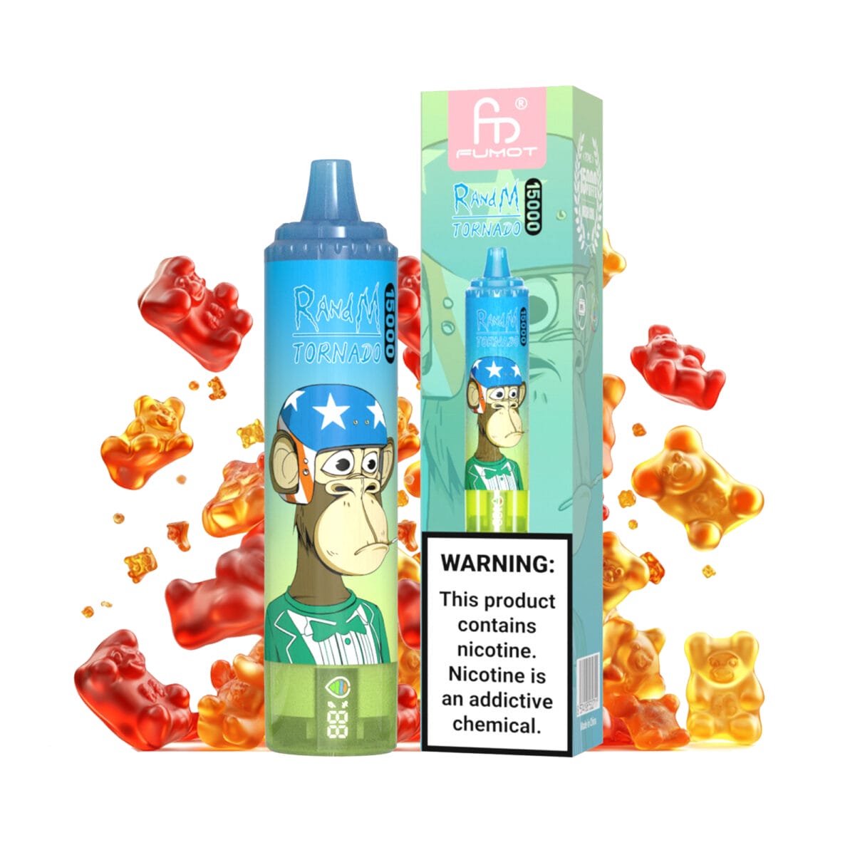 gummy bear randm tornado 15000 vapes wholesale