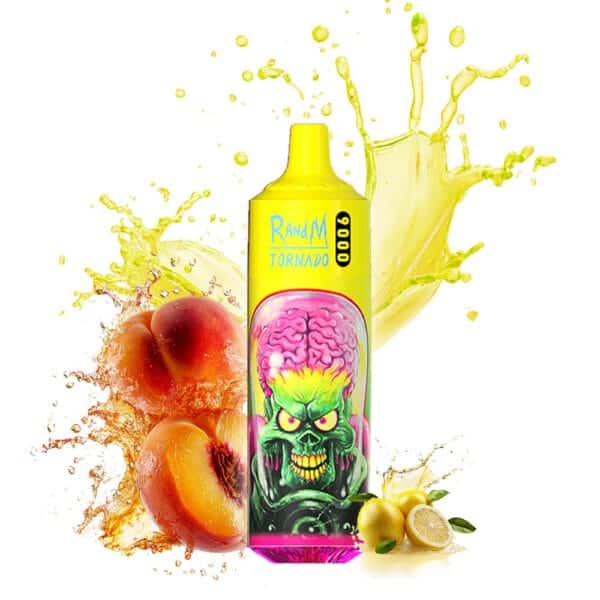 peach leonade randm tornado 9000 pack of 10