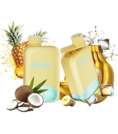 ananas kokosnöt & jordgubbe banan Vapsolo Twins 20000 Puffs 20k Två olika smaker Vapes