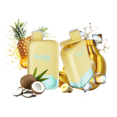ananas coco & fraise banane Vapsolo Twins 20000 Puffs 20k Two Different Flavors Vapes