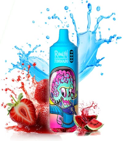 prime aardbei watermeloen randm tornado 9000 pak van 10