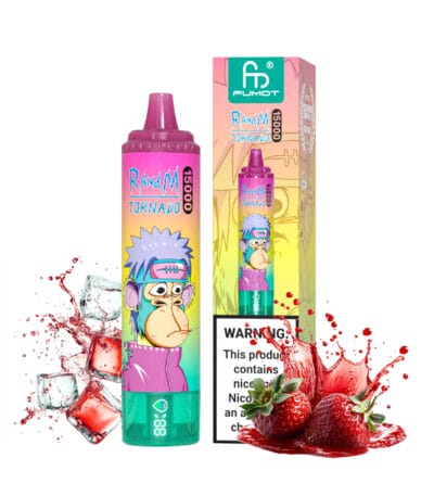 ghiaccio alla fragola randm tornado 15000 vapes all'ingrosso