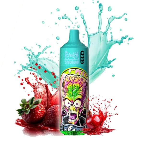 strawberry pomegranate randm tornado 9000 pack of 10