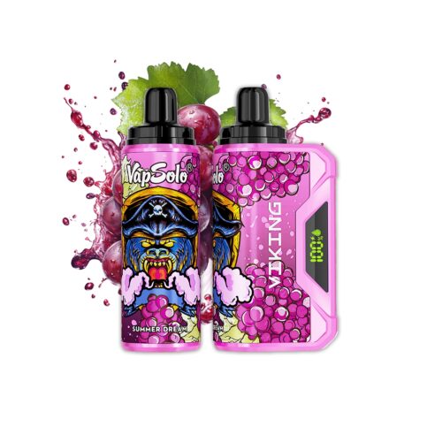 καλοκαιρινό όνειρο Vapsolo Viking 12000 puffs 12k big puff