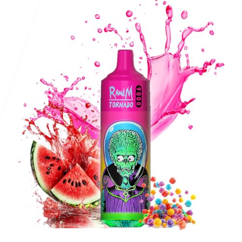 watermalon bubblegum randm tornado 9000 pack of 10