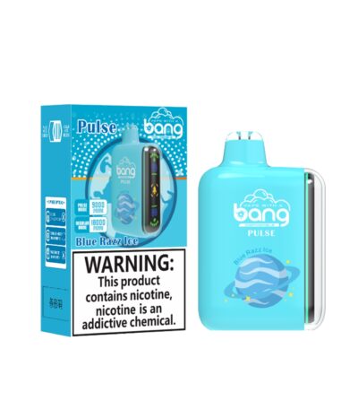 BANG Rocket 18000 puffs Blue Razz Ice BANG Pulse 18k vape