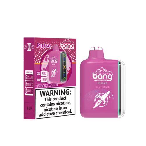 BANG Rocket 18000 puffs Cheery Bomb BANG Pulse 18k vape