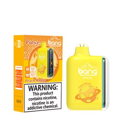 BANG Rocket 18000 puffs Peach Mango BANG Pulse 18k vape