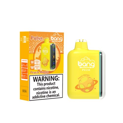 BANG Rocket 18000 puffs Peach Mango BANG Pulse 18k vape