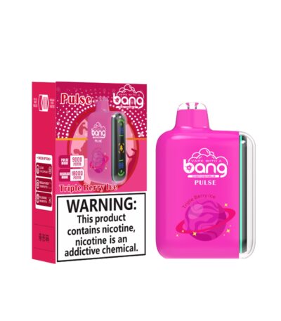 BANG Rocket 18000 puffs Triple Berry Ice BANG Pulse 18k vape