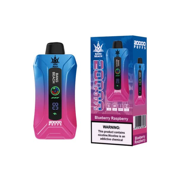 Bang Beach 20000 puff Blueberry Himbeere