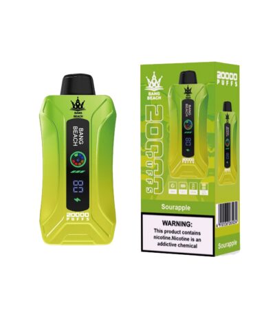 Bang Beach 20000 puff Sourapple