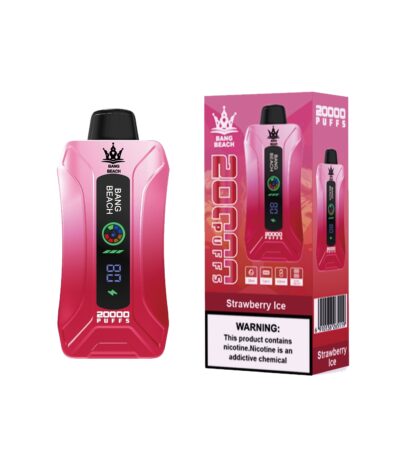 Bang Beach 20000 puff Strawberry Ice