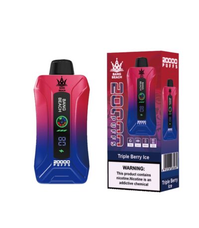 Bang Beach 20000 puff Triple Berry Ice