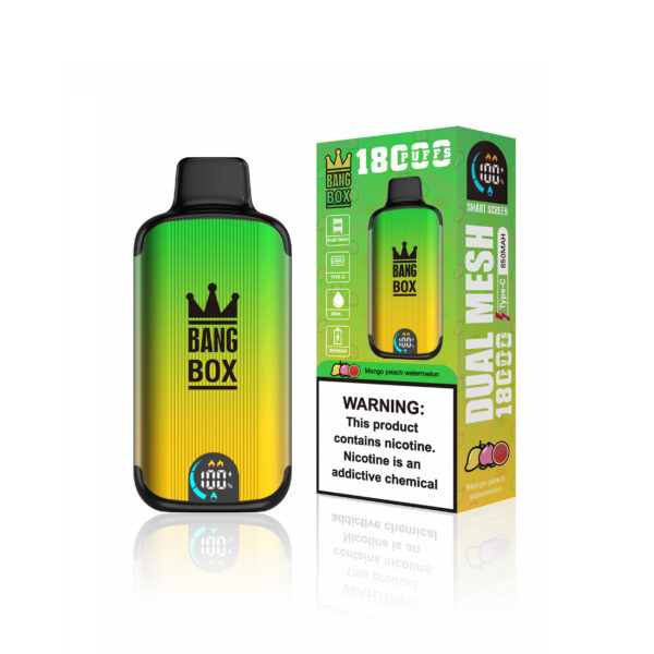 Bang Box 18000 Puffs Vapes Mango Peach Watermelon