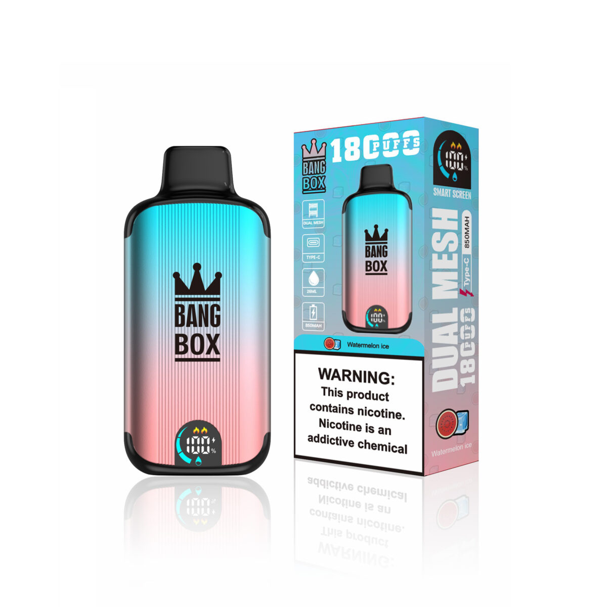 Bang Box 18000 Puffs Vapes Watermelon Ice