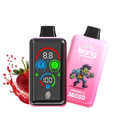 Bang Ice Level 36k 36000 Puffs Strawberry Ice