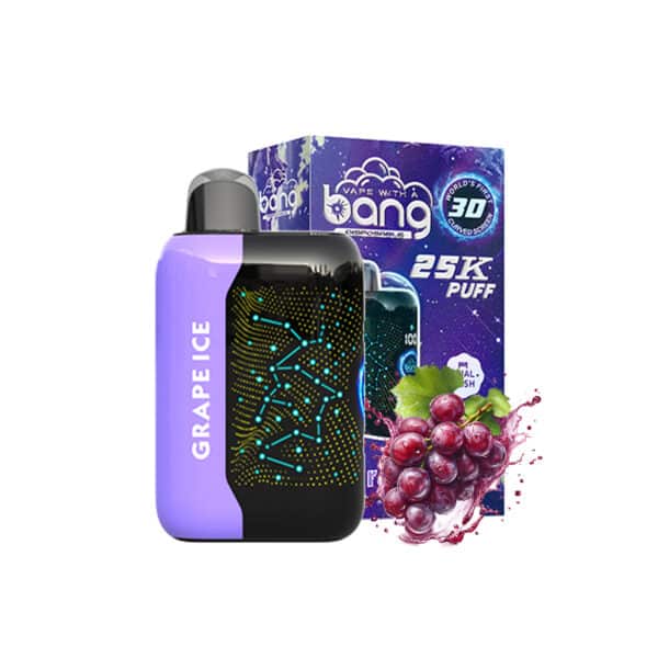 Bang Starry 25000 puff 25k Grape ice