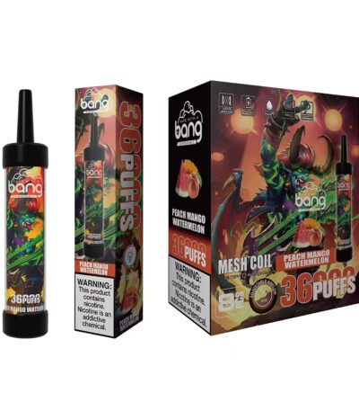 Bang Vape 36000 Puffs Peach Mango Watermelon