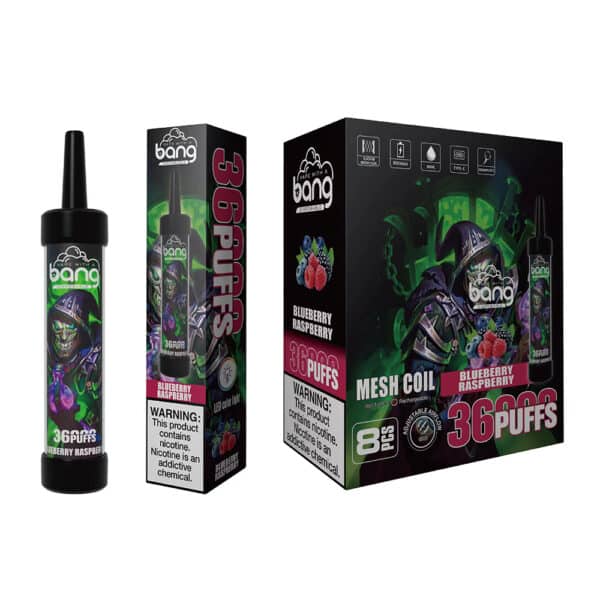 Bang Vape 36000 Puffs Arándano Frambuesa