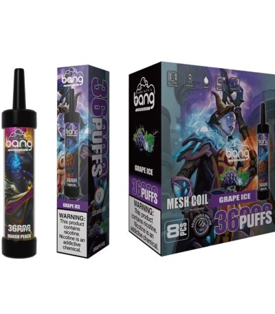 Bang Vape 36000 Puffs Grape Ice