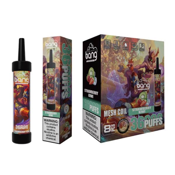 Bang Vape 36000 Puffs Jordgubb Kiwi