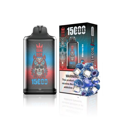 Blue razz ice bang laatikko 15000
