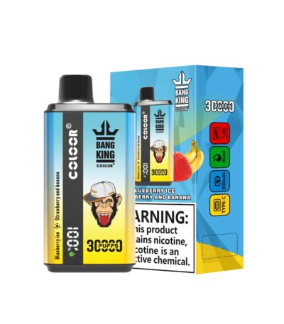 Blueberry Ice & Strawberry and Banana Bang King 30000 30k
