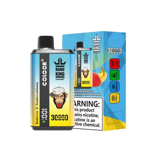 Blueberry Ice & Strawberry and Banana Bang King 30000 30k